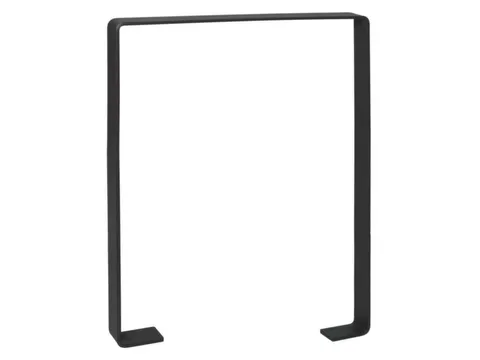 fietsbeugel,L 800mm,staal therm. verzinkt/met coating,DB703antraciet