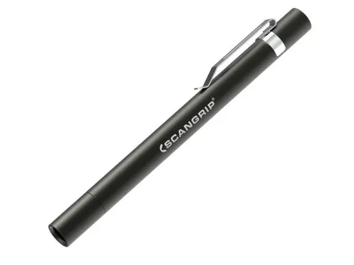 Penlamp,Behuizing Aluminium Geëloxeerd,75Lumen,Clip,Reikwijdte 40M