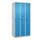 locker,HxBxD 1850x900x500mm,3vak,vak B 300mm,draaigrendel