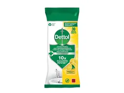 Reinigingsdoekjes Dettol antibacterieël Citrus 30 stuks