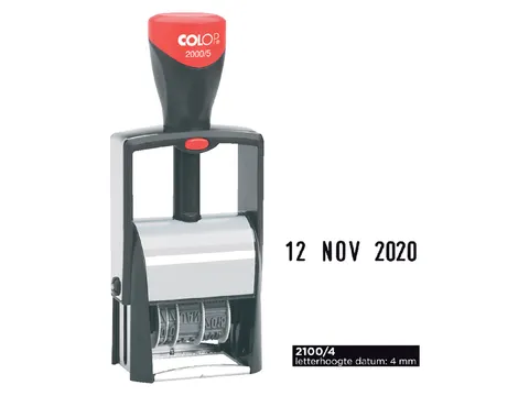 Datumstempel Colop Heavy Duty 2100/4 Classic Line Nederlands