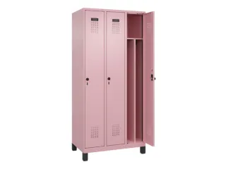 locker voor scheiding van kleding,HxBxD 1950x900x500mm,3vak - 1