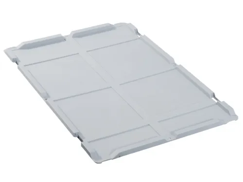 Scharnierdeksel V. Euronorm-bak L X B 600x400mm