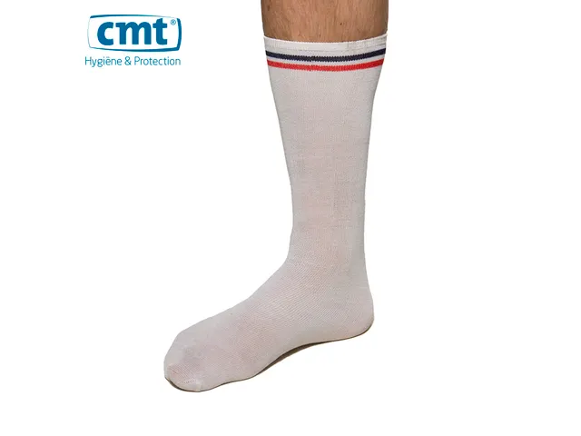 Polyester Sokken Disposable Wit 45Cm 200 Paar