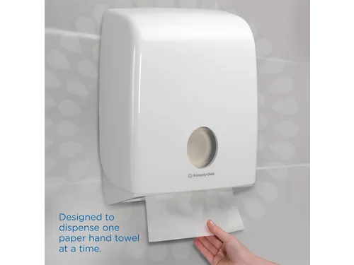 Handdoek Kleenex i-vouw 2-laags 21x21.5cm 15x186stuks wit 6789