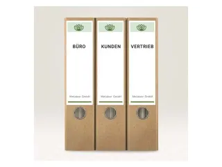Ordnerrugetiket gerecycled Zweckform 61x192mm wit perm. 40 etik. 10 ve - 6