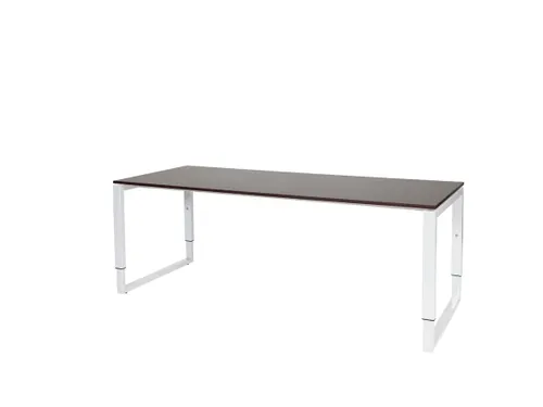 Domino Plus Bureau Hoogte Verstelbaar 2000x800mm Robson Eiken Wit