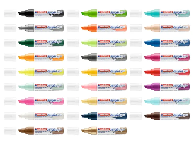 Acrylmarker edding e-5000 breed verkeersrood