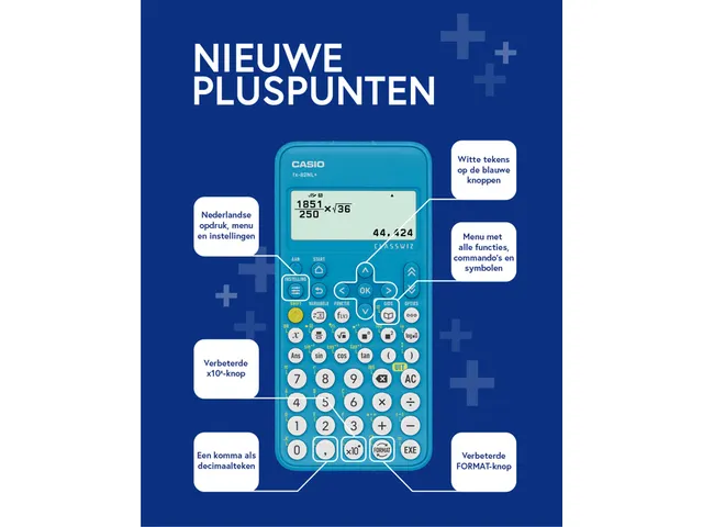 Rekenmachine Casio Classwiz fx-82NL+