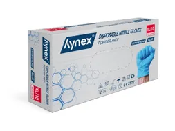 Handschoen Hynex nitril XL blauw 5gr extra sterk 100 stuks