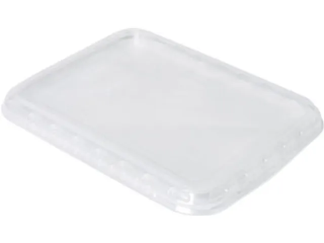 Deksel voor CaterLine Trays 240x190x20 mm Transparant 126 Stuks