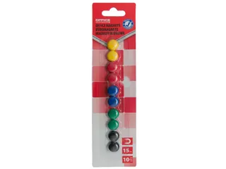 Magneten 15mm assorti 10 Stuks - 1