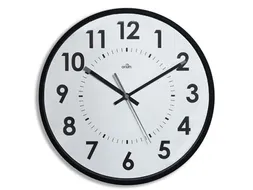 Wandklok Quartz 30 Cm Zwart