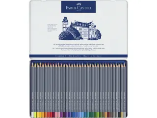 Aquarelkleurpotlood Faber-Castell Goldfaber etui 36 stuks - 7
