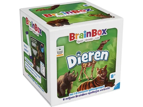 BrainBox Dieren geheugenspel 8+