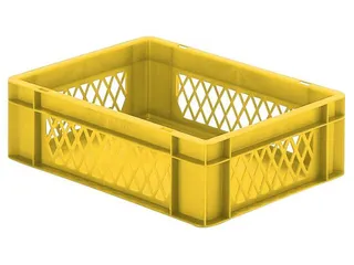 Euronorm Stapelbak 7l 75x400x300mm Wanden Opengewerkt Bodem Gesloten - 1