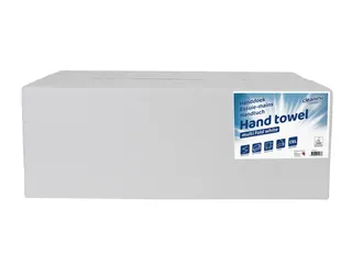 Handdoek Cleaninq I-vouw 2-laags 206x240mm 25x150 stuks wit - 1