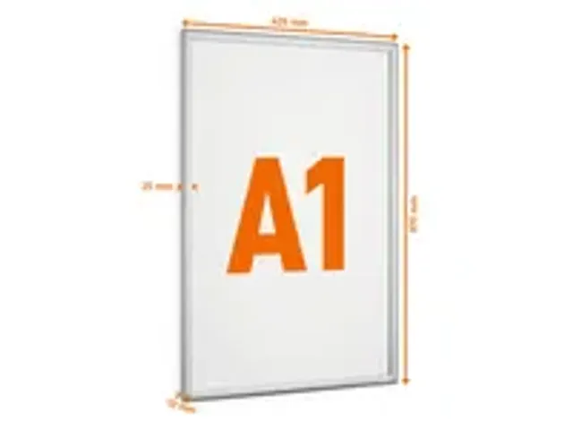 OUTLET Cadre clipsable Durable A1 aluminium Outdoor