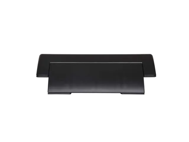 9012590 Voetensteun MAULsolid 37x25cm rubber hoogte verstelbaar zwart