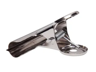 Papierklem MAUL Bulldog 70mm capaciteit 40mm zilver - 5