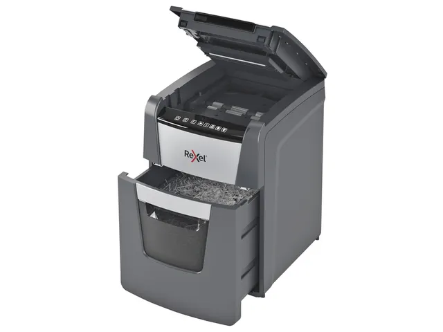 Papiervernietiger Rexel Optimum Auto+ 90X snippers 4x28mm