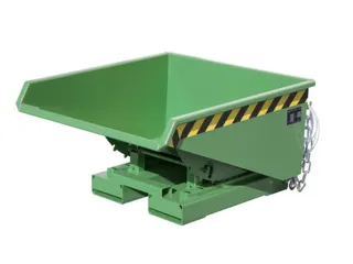 mini-kiepbak,HxLxB 540x960x925mm,0,225m³,draagverm. 750kg,RAL6011 - 1