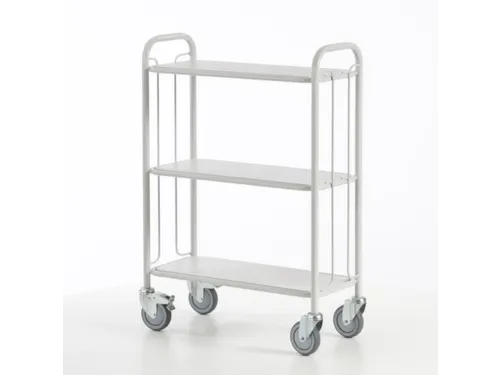 Dossierwagen 150kg 3 Etages 710x290x1100mm Ral7035