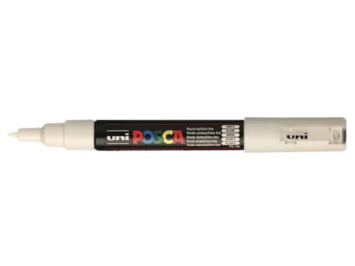 Verfstift Posca PC1MC Extra Fijne punt 0,7-1,0mm Wit