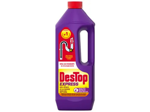 Afvoerontstopper Destop Gel Express met Soda 950 ml
