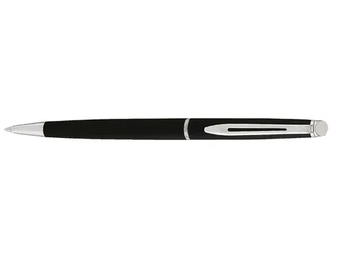 Balpen Waterman Hémisphère Matt Black CT Medium Blauwe inkt