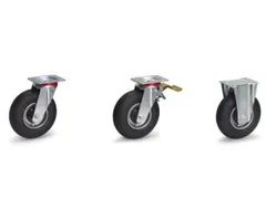 Zwenkwiel Met Rem 220 X 70 Mm