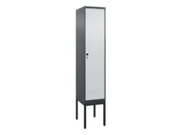 locker voor scheiding van kleding,HxBxD 2120x400x500mm,1vak