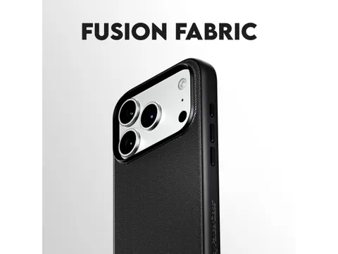 PanzerGlass CARE by Fusion Fabric Case Black w. MagSafe iPhone 1