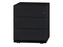 Mobiel Ladenblok 495x420x565mm 3laden Cilinderslot Zwart
