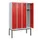 schoollocker,HxBxD 1950x1200x500mm,4vak,vak B 300mm,cil.-slot