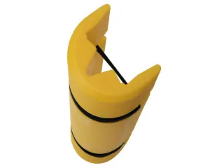 aanrijdbescherming voor stelling,v. binnen,HxBxD 550x126x104mm - 1