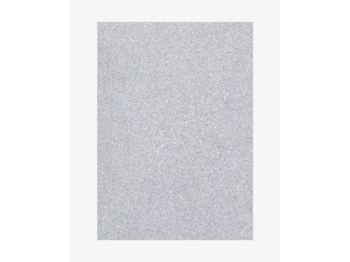 Glitterkarton Folia 50x70cm 300gr 5 vel zilver