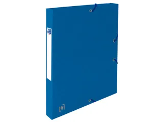 Elastobox Oxford Top File+ A4 25mm blauw - 1