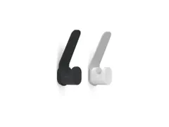 Kapstokhaken DURASTORE aluminium zwart set van 4