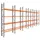 palletstelling,basis+5xaanbouw,HxBxD 4620x11650x750mm,vakl. 3000kg