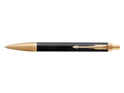 Balpen Parker IM Premium Black GT Medium Blauwe inkt