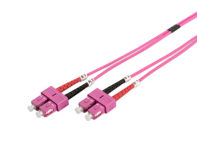 Multimode-patchkabel voor glasvezel 1 Meter OM4