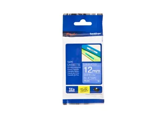 Labeltape Brother P-touch TZe-535 standaard 12mm wit op blauw - 4