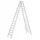 veiligheidsladder,beide zijden,2x7treden m. R13-laag,balk L 1,98m
