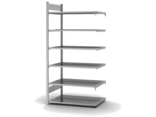 dossierstelling,aanbouwveld,HxBxD 2000x1010x635mm,vaklast 90kg - 2