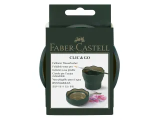 watercup Faber-Castell Clic & Go donkergroen - 1