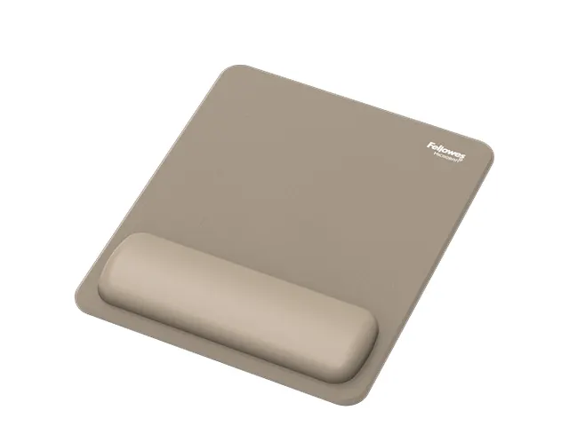Muismat met polssteun Fellowes Breyta zand 20x24cm