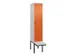 locker voor scheiding van kleding,HxBxD 2120x400x815mm,1vak