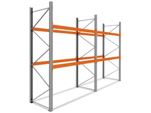 palletstelling,basis+1xaanbouw,HxBxD 3360x5700x1100mm,vakl. 3000kg