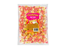 Zuurtje Candyman fruit twist zak 1 kilogram